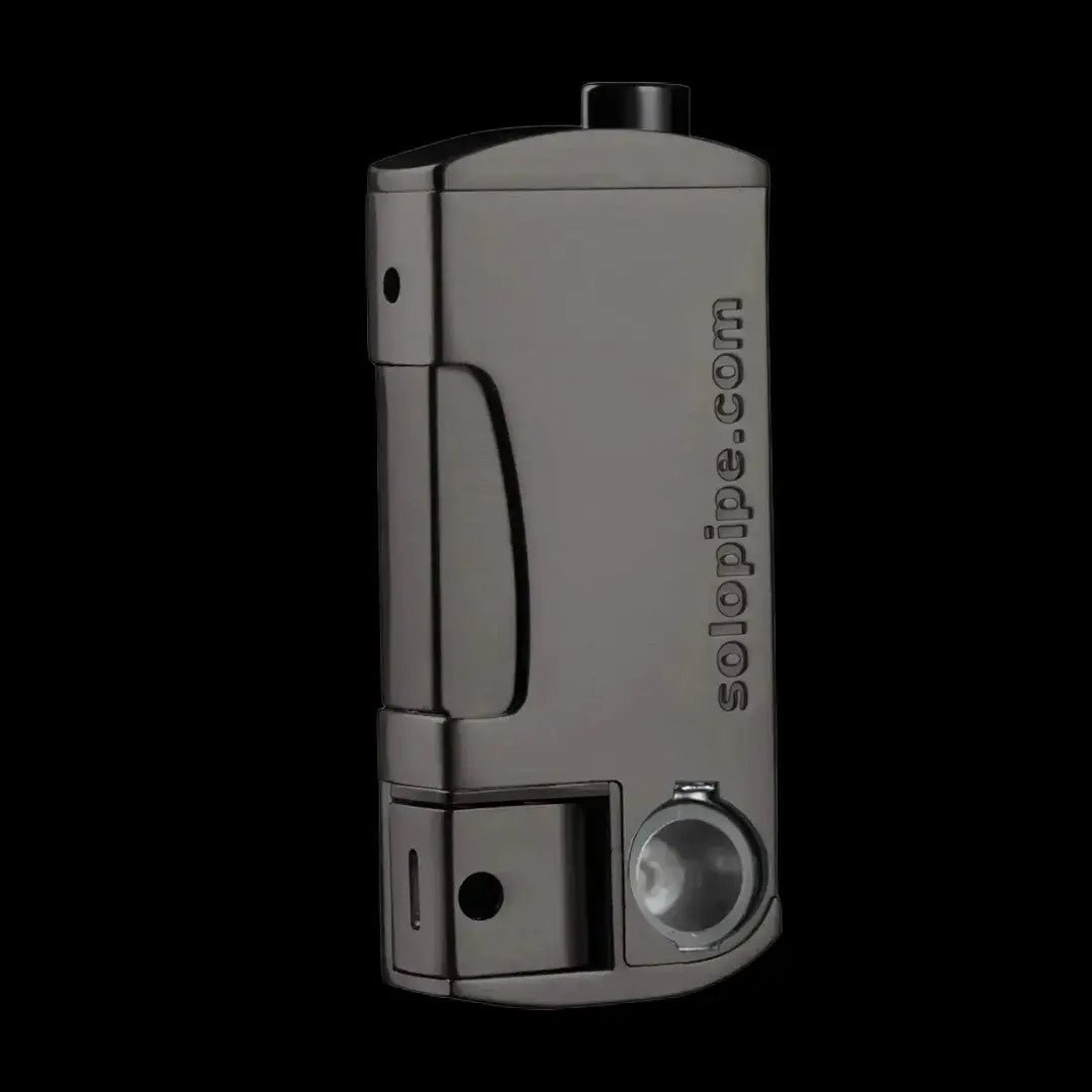 Original Solopipe Gun Metal Pipe Combo | Sleek & Portable solopipe Original Solopipe Gun Metal Pipe Combo | Sleek & Portable solopipe