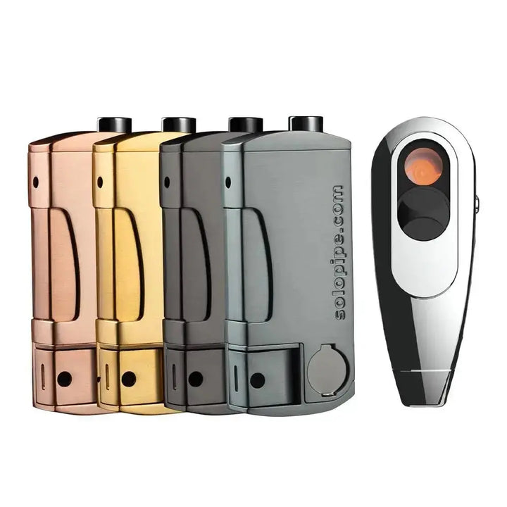 Solopipe & Elektra Fun Pack – Original Self-Igniting Pipe + Electric Pipe Combo (Copy) solopipe