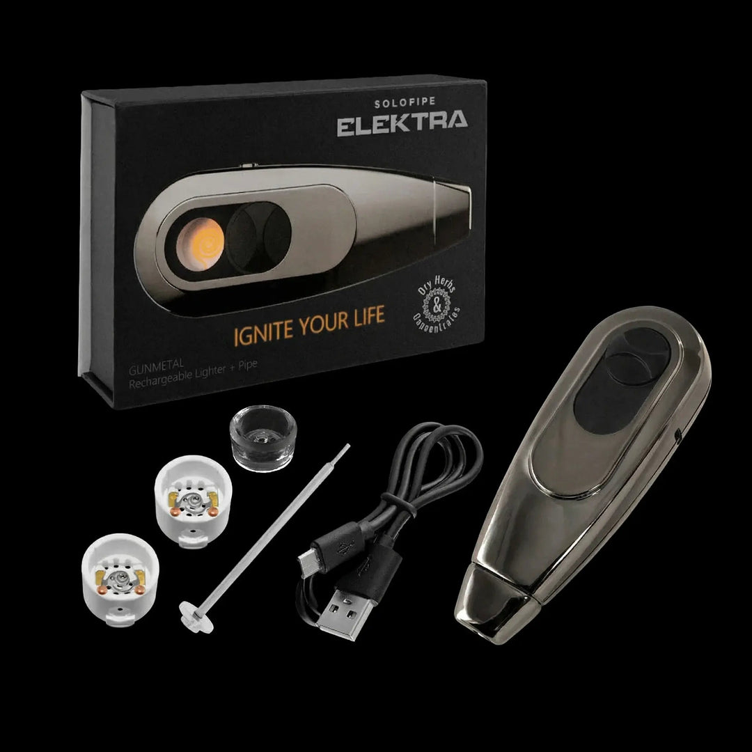 Elektra – Electric All - In - One Pipe | Flameless Premium Design - solopipe