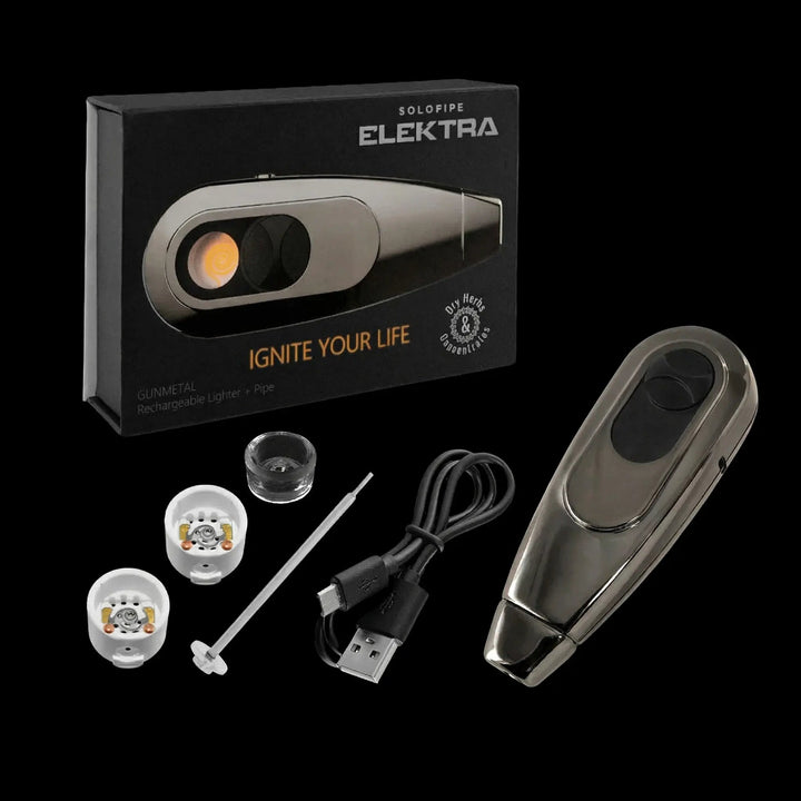 Elektra – Electric All - In - One Pipe | Flameless Premium Design - solopipe
