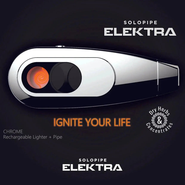 Elektra Electronic Lighter & Pipe Combo - solopipe