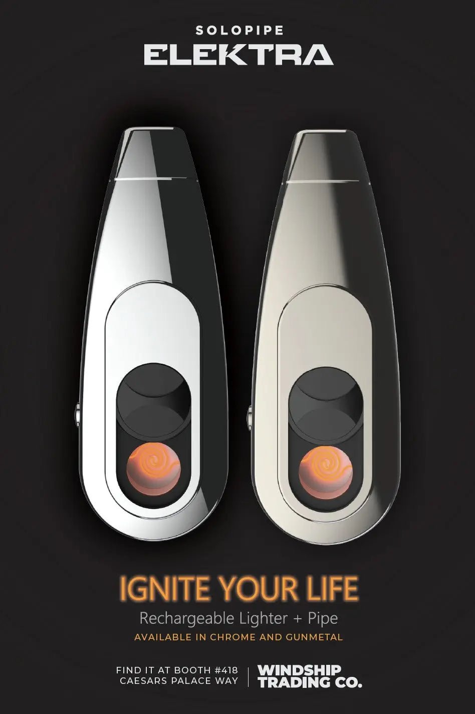 New Elektra Self Lighting Electric Pipe - solopipe