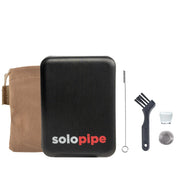 Original Solopipe Lighter & Pipe Combo | Chrome - solopipe