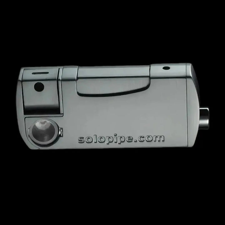 Original Solopipe Lighter & Pipe Combo — Chrome Edition - solopipe