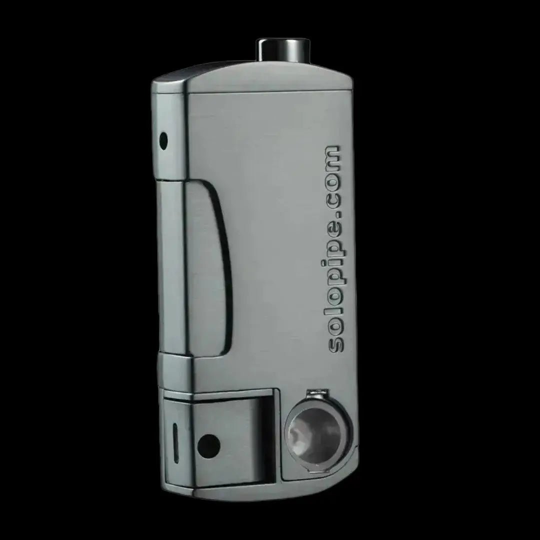 Original Solopipe Lighter & Pipe Combo — Chrome Edition - solopipe