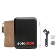 Original Solopipe Lighter & Pipe Combo | Gunmetal - solopipe