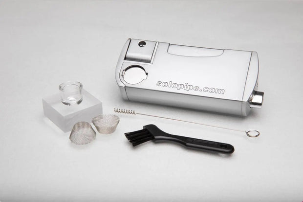 The Original Solopipe Self Igniting Pipe (GLASS BOWL INCLUDED) - solopipe