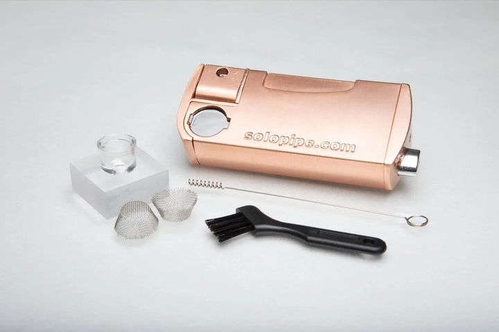 Complete Solopipe kit including hardshell case, bag, and tools