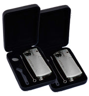 2 Pack The Original Refillable SoloPipe® Self Lighting Pipe - Classic Chrome - solopipe