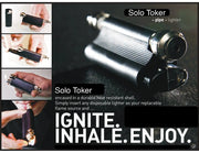 Solo Toker Lighter & Pipe — One-Handed Portable Pipe Wholesale solopipe